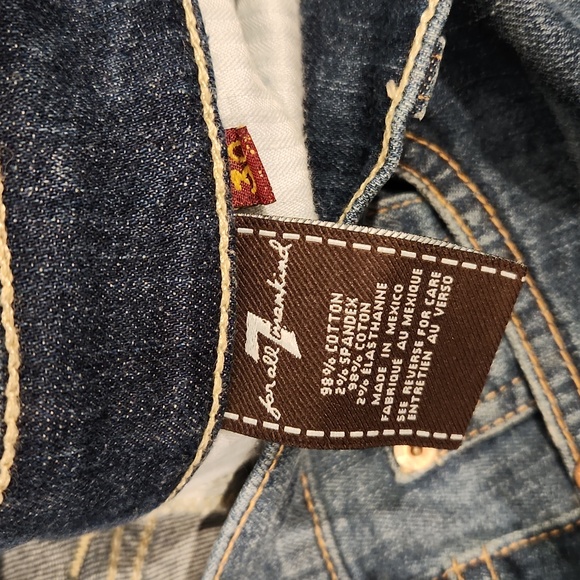 NWOT 7 for all mankind jeans - Picture 5 of 5